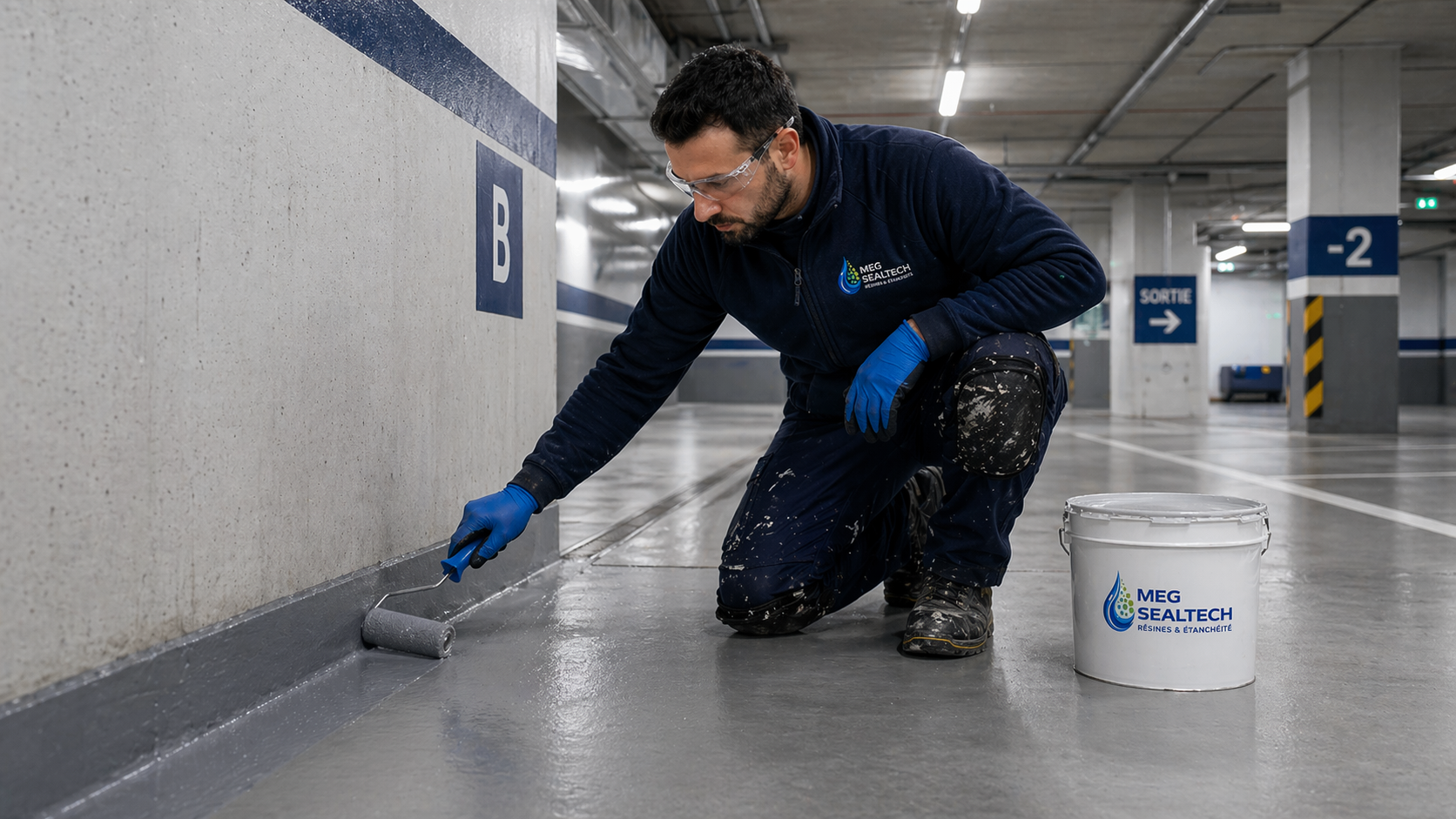 Parkings & accès — MEG Sealtech, Suisse romande